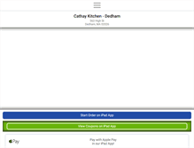 Tablet Screenshot of dedhamcathaykitchen.com